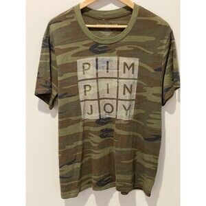 The Shop Forward‎ Pimp In Joy Green Camo Short Sleeve Shirt Size XL